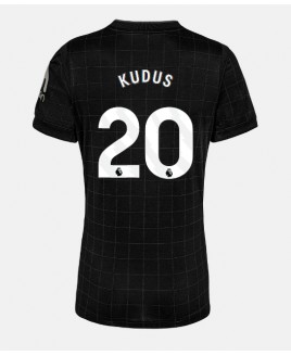 Günstige Tottenham Hotspur Mohammed Kudus #20 Auswärtstrikot Damen 2025-26 Kurzarm
